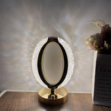 Lampe de Table en Cristal Nordique LED - Élégance Illuminée