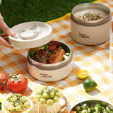 Enemble de 4 boites à lunch isothermes avec sac