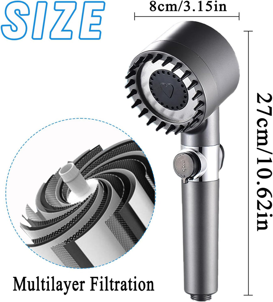 Douchette™ Massante Filtrée