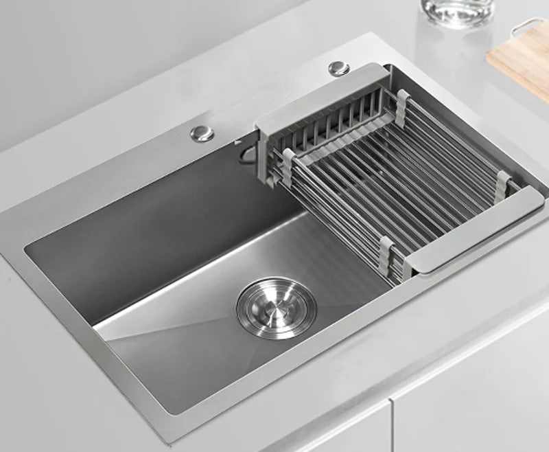 pack  3 en 1 évier 60/45 + mitigeur + lavegoblet